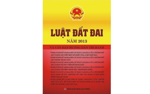 Sách Luật Đất Đai Năm 2013